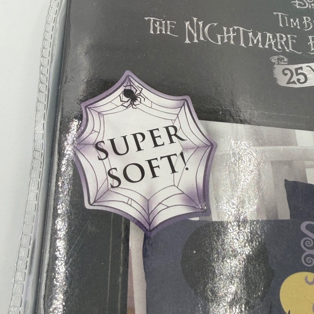 Rare! Disney Pillowcase his and hers Set New Nightmare Before Christmas 2pk - Picture 4 of 6